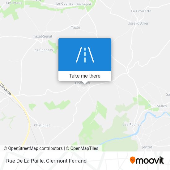 Rue De La Paille map