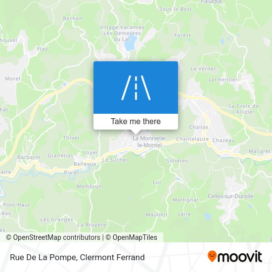 Rue De La Pompe map