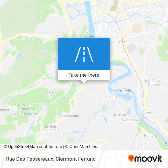 Rue Des Passereaux map