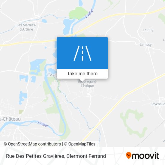 Rue Des Petites Gravières map