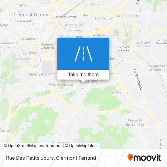Rue Des Petits Jours map