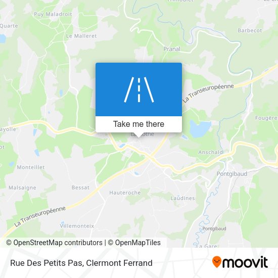 Rue Des Petits Pas map