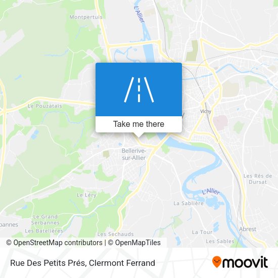 Rue Des Petits Prés map