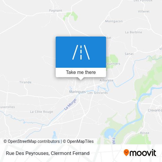 Rue Des Peyrouses map