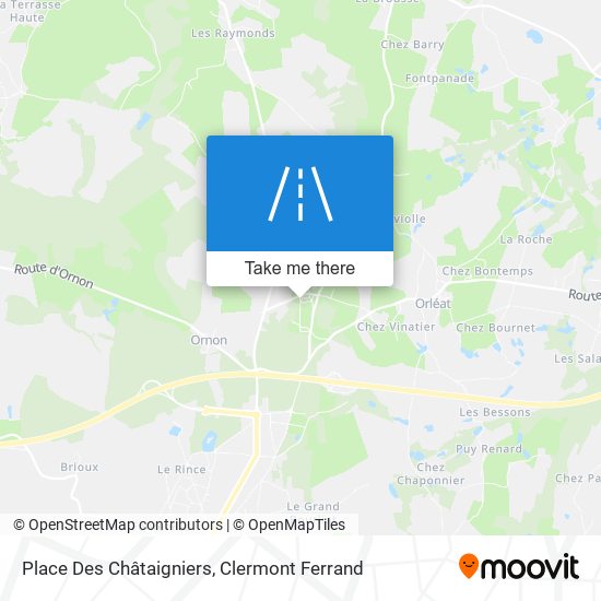 Place Des Châtaigniers map