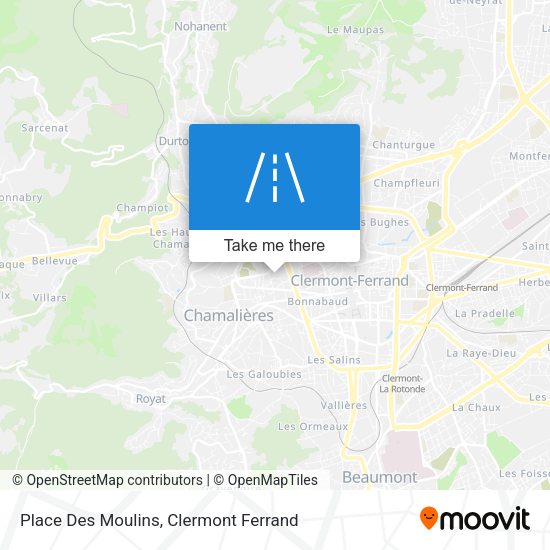 Place Des Moulins map