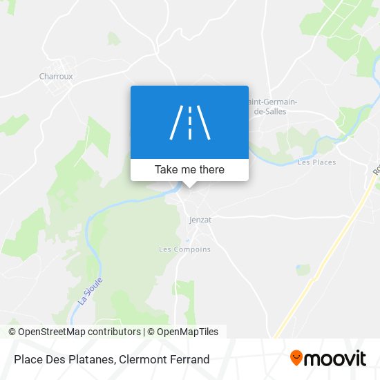 Place Des Platanes map