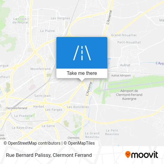 Rue Bernard Palissy map