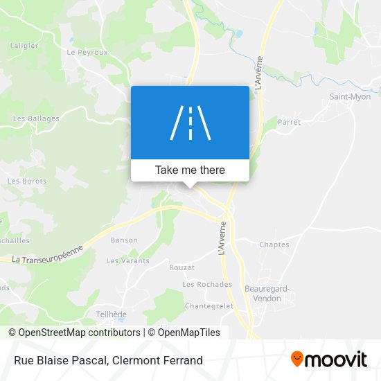 Rue Blaise Pascal map