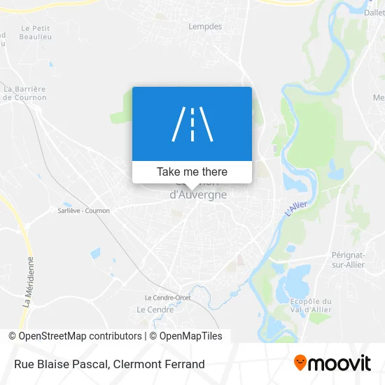 Rue Blaise Pascal map