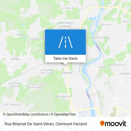 Rue Breynat De Saint-Véran map