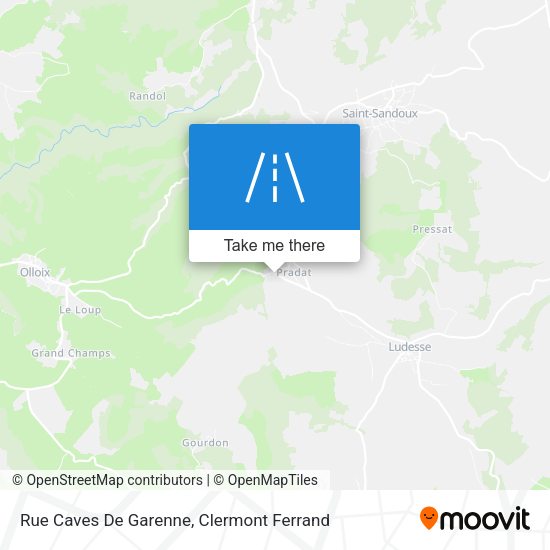 Rue Caves De Garenne map