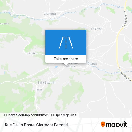 Rue De La Poste map