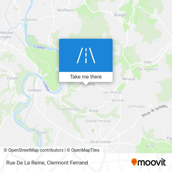 Rue De La Reine map