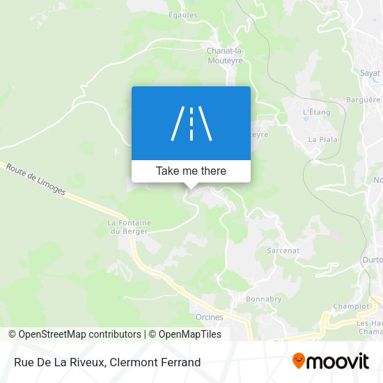 Rue De La Riveux map