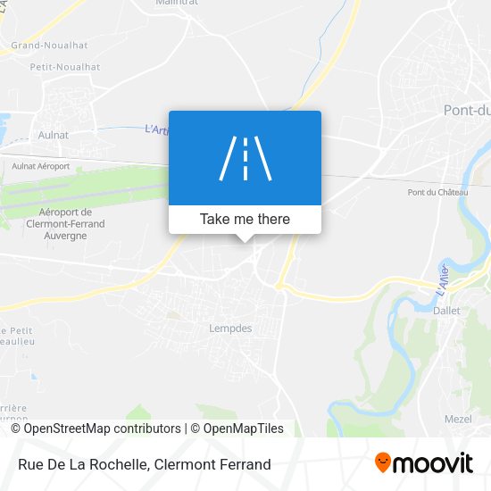 Rue De La Rochelle map