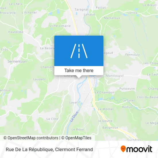 Rue De La République map