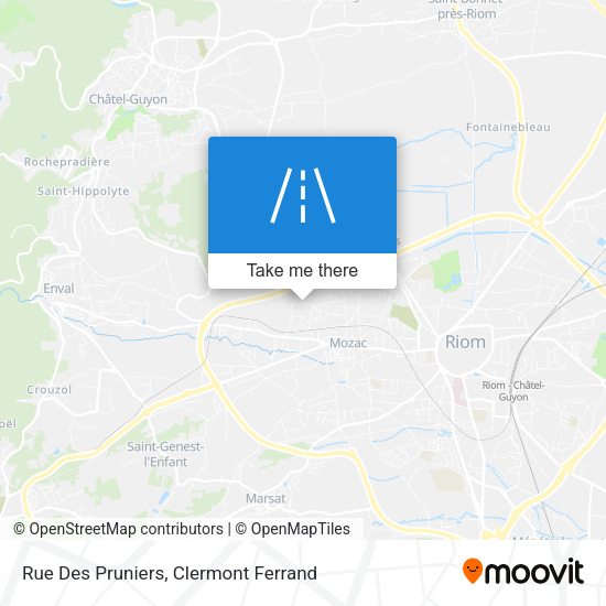 Rue Des Pruniers map