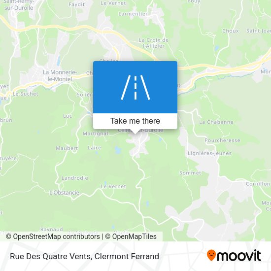 Rue Des Quatre Vents map