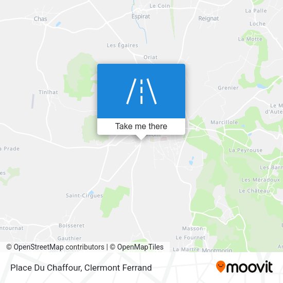 Place Du Chaffour map
