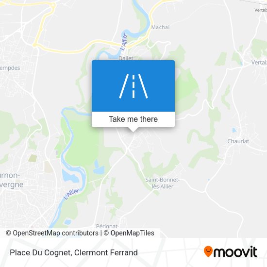 Place Du Cognet map