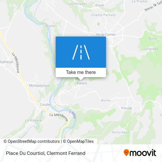 Place Du Courtiol map