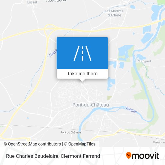 Rue Charles Baudelaire map