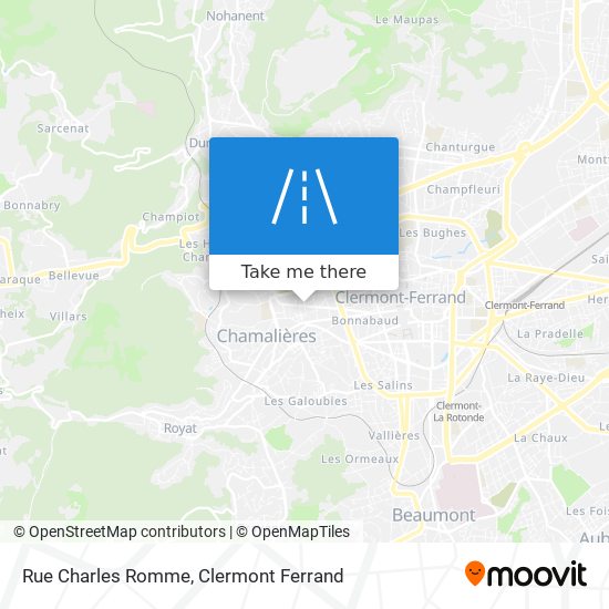 Rue Charles Romme map