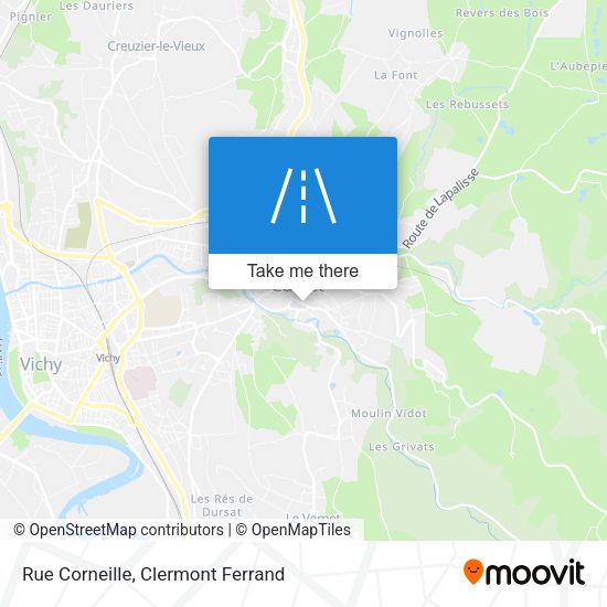 Rue Corneille map