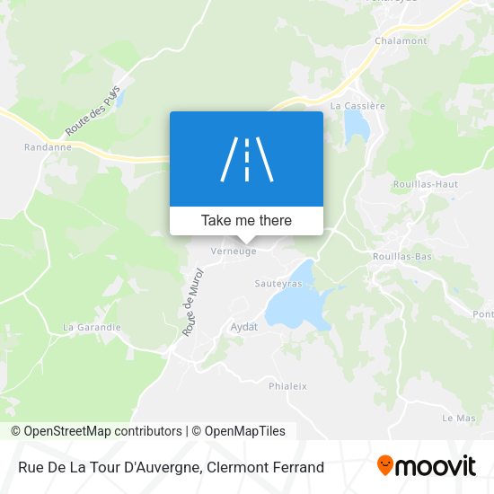 Rue De La Tour D'Auvergne map