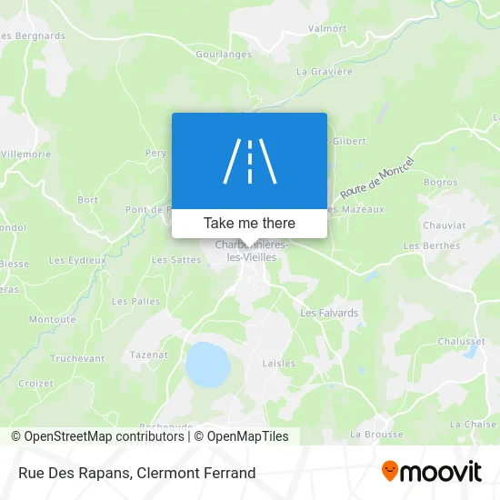 Rue Des Rapans map