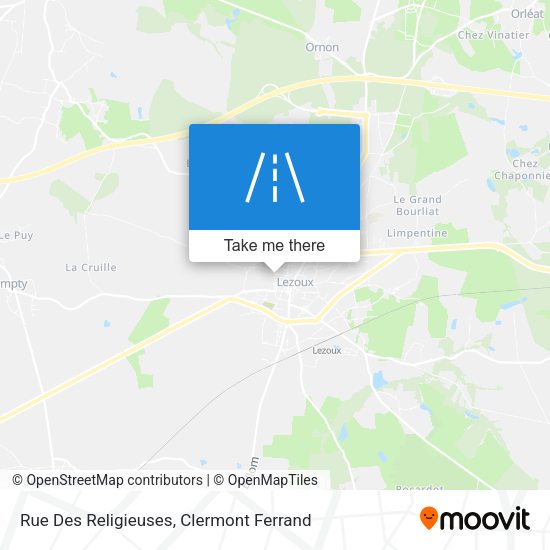 Rue Des Religieuses map