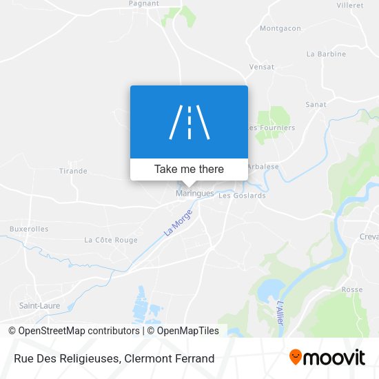 Rue Des Religieuses map