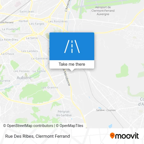 Rue Des Ribes map