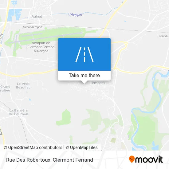 Rue Des Robertoux map