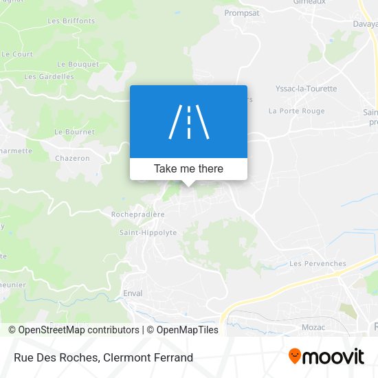 Rue Des Roches map