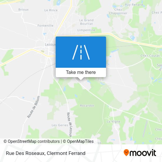 Rue Des Roseaux map