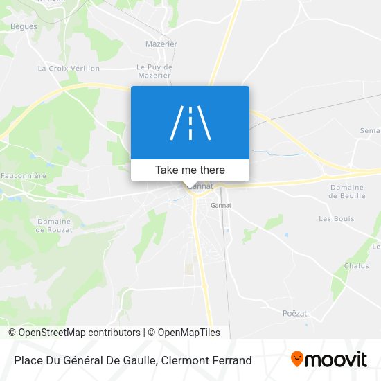 Place Du Général De Gaulle map