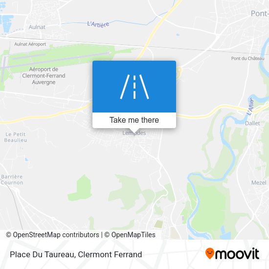 Place Du Taureau map