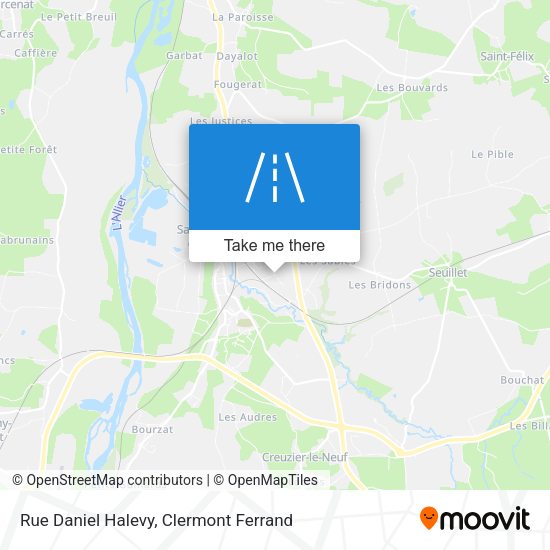 Rue Daniel Halevy map