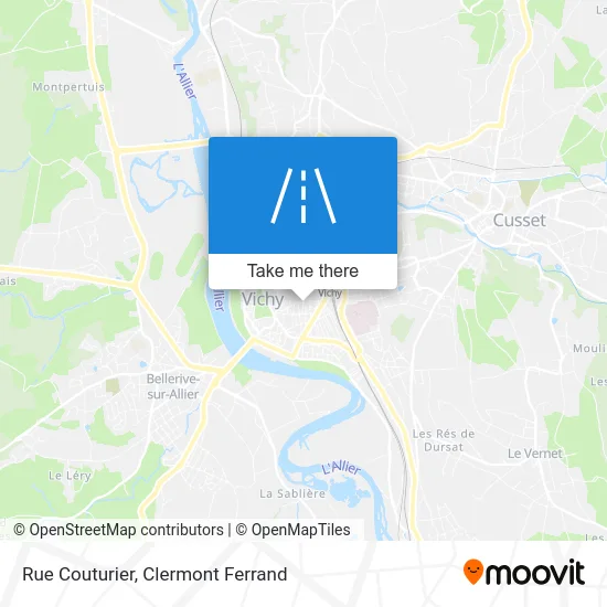 Rue Couturier map