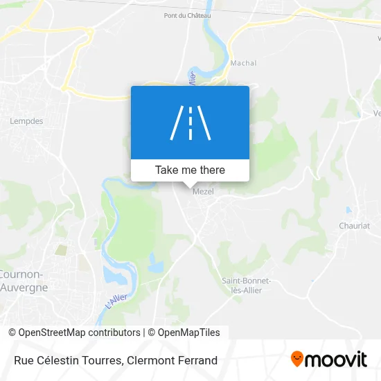 Rue Célestin Tourres map