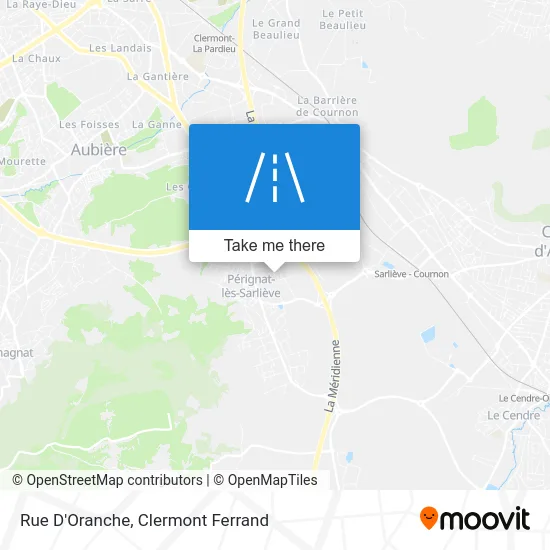 Rue D'Oranche map