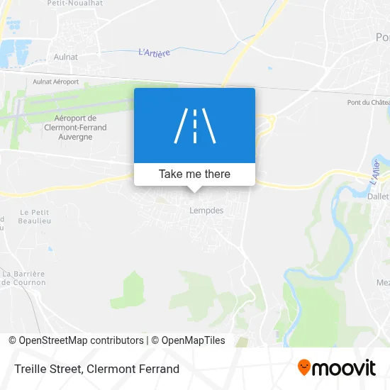 Rue De La Treille map