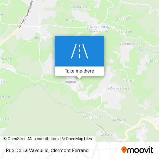 Rue De La Vaveuille map