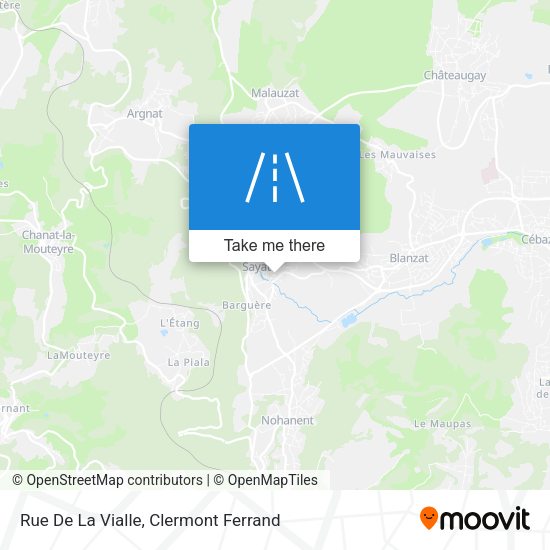 Rue De La Vialle map