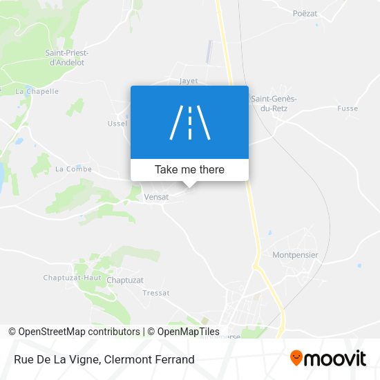 Rue De La Vigne map