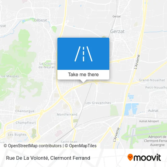 Rue De La Volonté map