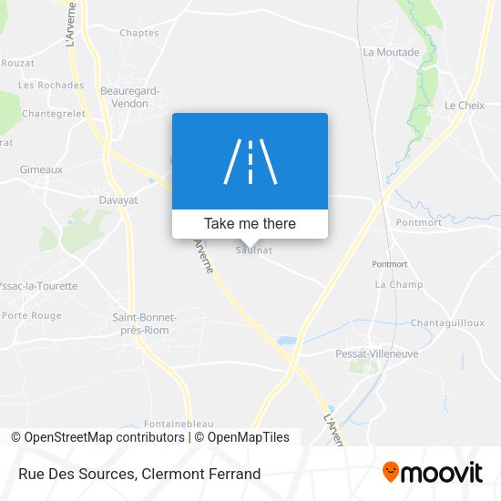 Rue Des Sources map