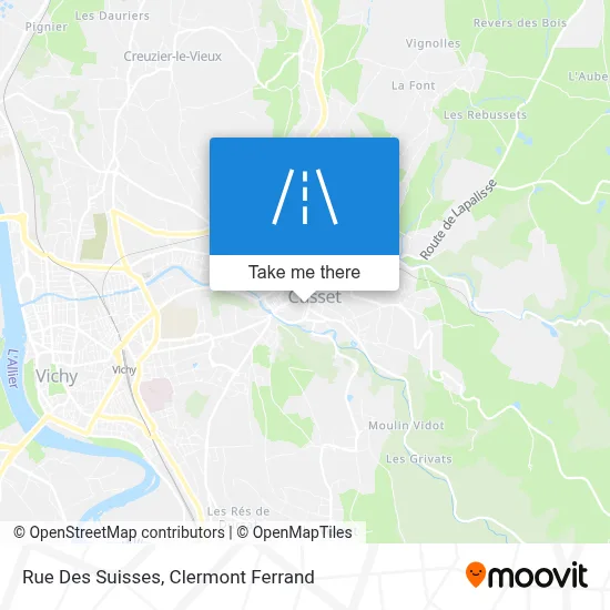 Rue Des Suisses map